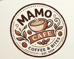 Mamo cafe logo